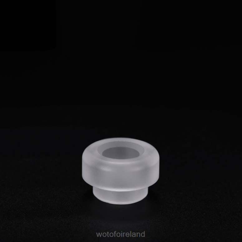 Wotofo Vape Pods - Wotofo RECURVE DUAL RDA 810 DRIP TIP CLEAR FROSTED P28VD398