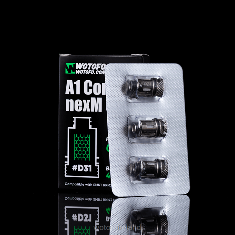 Wotofo Disposable Vape - Wotofo SMRT RPM2 POD COIL D31 A1 CONICAL NEXMESH 3PCS P28VD373