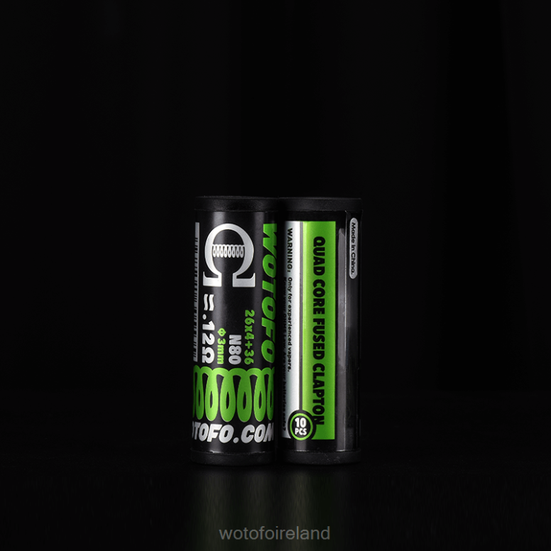 Wotofo Disposable Vape - Wotofo PREBUILT COILS QUAD CORE FUSED CLAPTON 0.26 OHM 10PCS P28VD333