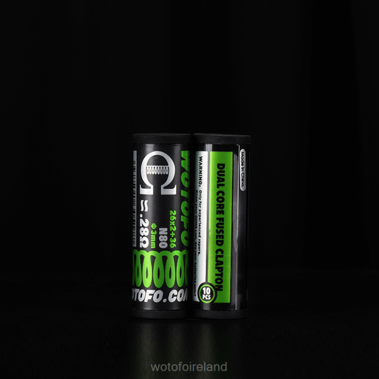 DUAL CORE FUSED CLAPTON 0.28 OHM 10PCS