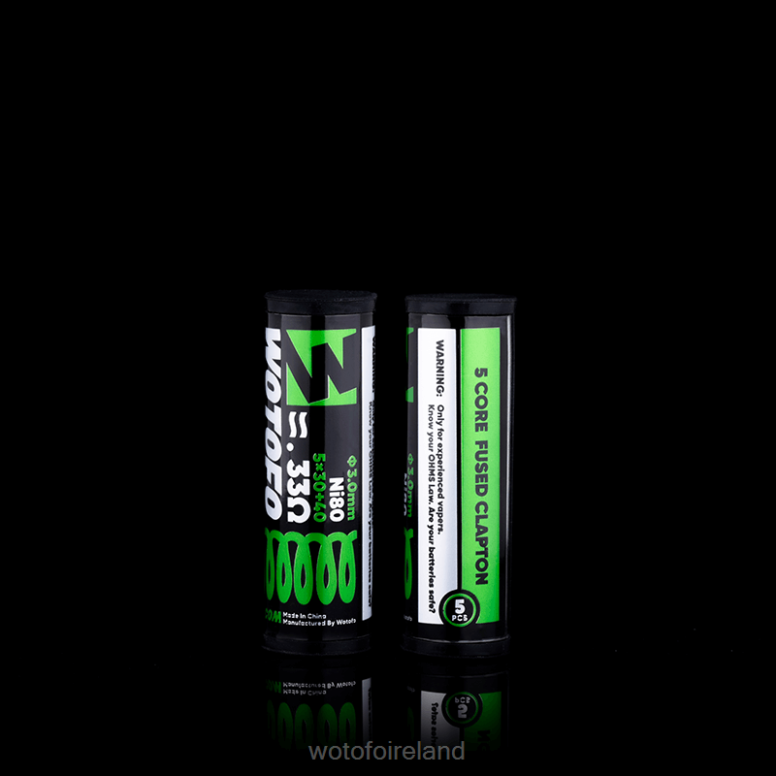 Wotofo Flavors - Wotofo PREBUILT COILS DUAL CORE FUSED CLAPTON 0.90 OHM 10PCS P28VD326