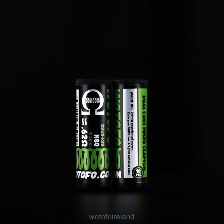 DUAL CORE FUSED CLAPTON 0.62 OHM 10PCS