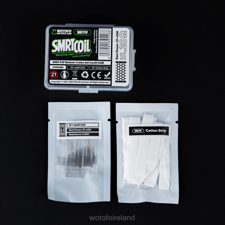 Wotofo Price - Wotofo SMRT PNP MESH-COTTON SET NEXMESH CHILL P28VD317