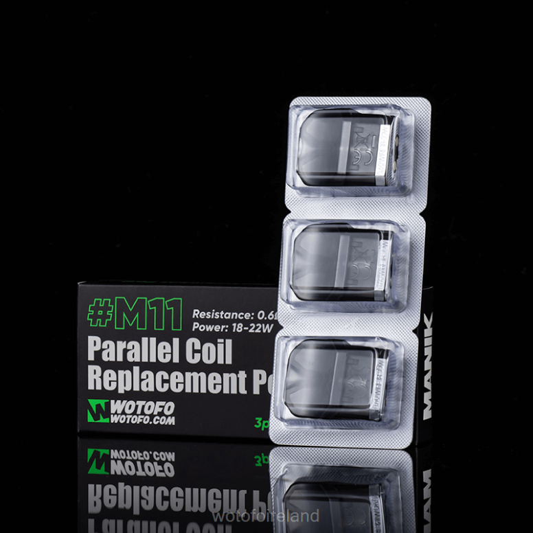 Wotofo Price - Wotofo MANIK MINI REPLACEMENT POD M11 PARALLEL COIL BUILT-IN 3PCS P28VD57