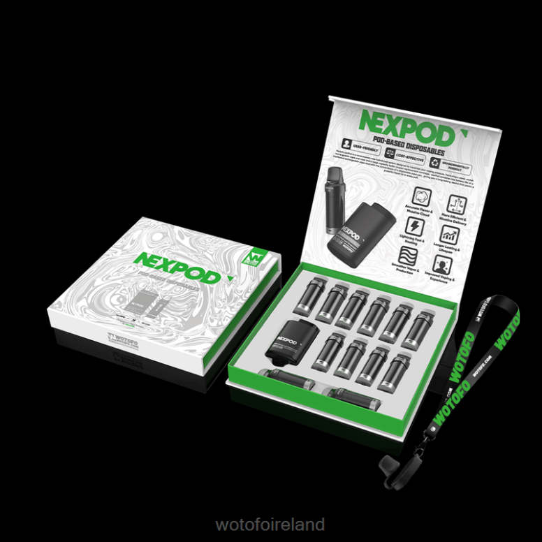Wotofo Vape Pods - Wotofo NEXPOD KIT 20MG ALL-INCLUSIVE BOX P28VD8