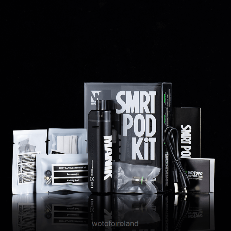 Wotofo Vape Review - Wotofo SMRT POD KIT PNP KIT GOLD P28VD19